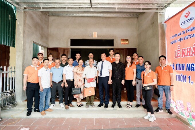 VIETCAB trao tặng 03 căn nhà tình nghĩa tại Thanh Hóa